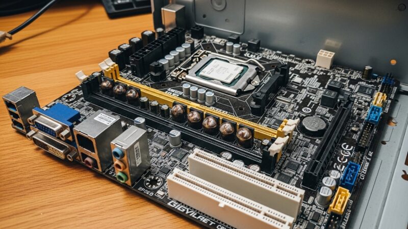 Placa-mãe com problema: como identificar os sintomas e o que fazer
