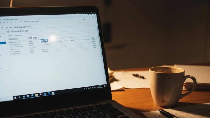 Disco a 100% no Windows: por que acontece e como resolver de vez
