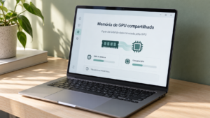 O que é memória de GPU compartilhada?