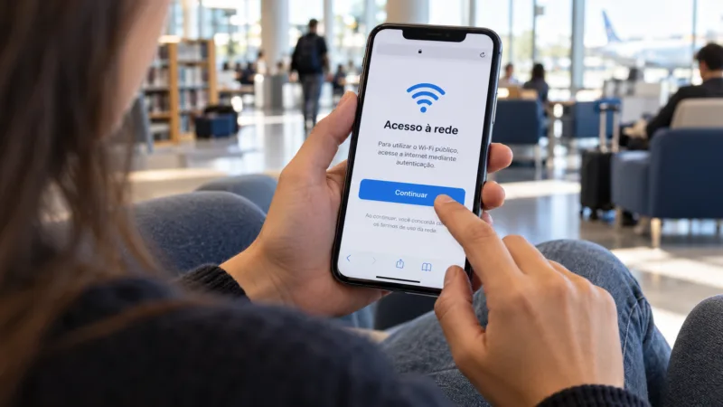 Portal de login do Wi-Fi público não aparece: como acessar a tela de autenticação