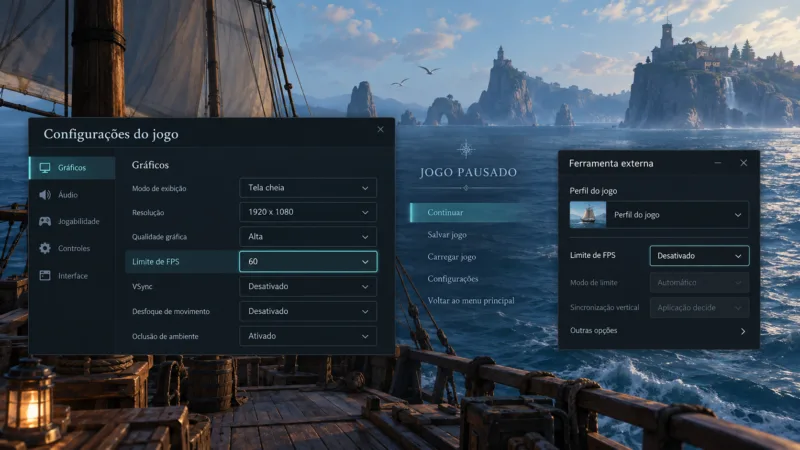 Limitar FPS dentro do jogo ou por ferramenta externa: como escolher